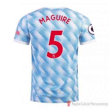 Maglia Manchester United Giocatore Maguire Away 21-22 Maglia Manchester United Giocatore Maguire Away 21-22