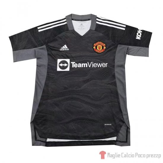 Maglia Manchester United Portiere 21-22 Negro - Clicca l'immagine per chiudere