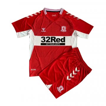 Maglia Middlesbrough Home Bambino 21-22 Maglia Middlesbrough Home Bambino 21-22