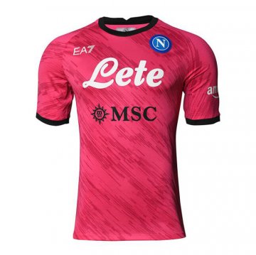 Maglia Napoli Portiere 22-23 Rosa Maglia Napoli Portiere 22-23 Rosa