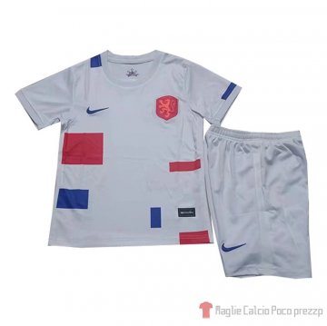 Maglia Paesi Bassi Away Bambino 2022 Maglia Paesi Bassi Away Bambino 2022