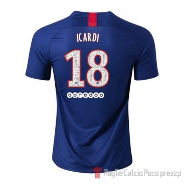 Maglia Paris Saint-Germain Giocatore Icardi Home 2019/2020 Maglia Paris Saint-Germain Giocatore Icardi Home 2019/2020