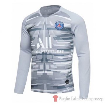 Maglia Paris Saint-Germain Portiere Manica Lunga 2019/2020 Grigio