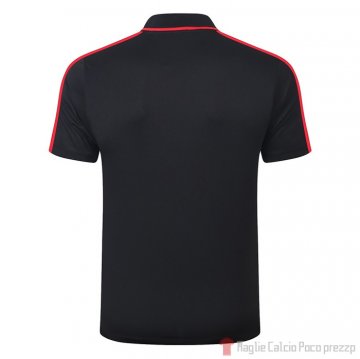 Maglia Polo Atletico Madrid 2020/2021 Nero