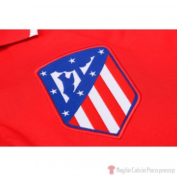 Maglia Polo Atletico Madrid 2020/2021 Rosso