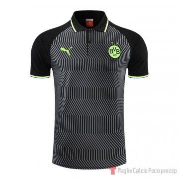 Maglia Polo Borussia Dortmund 22-23 Grigio