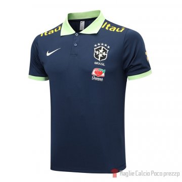 Maglia Polo Del Brasil 23-24 Azul Maglia Polo Del Brasil 23-24 Azul