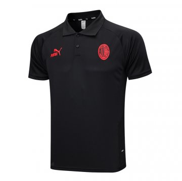 Maglia Polo Del Milan 23-24 Negro Maglia Polo Del Milan 23-24 Negro