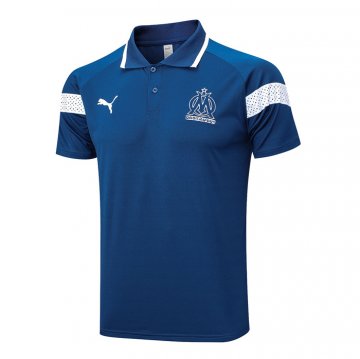 Maglia Polo Del Olympique Marsella 23-24 Azul Maglia Polo Del Olympique Marsella 23-24 Azul