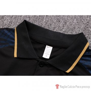 Maglia Polo Del Portogallo 22-23 Negro