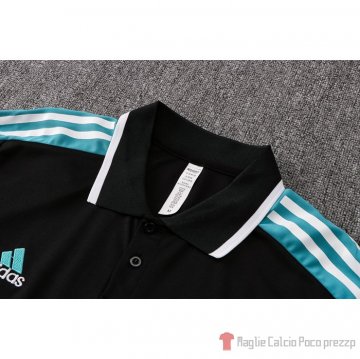 Maglia Polo Real Madrid 22-23 Negro