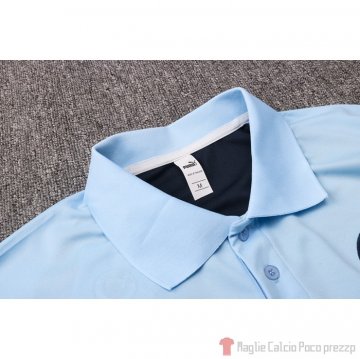 Maglia Polo Manchester City 2020/2021 Blu