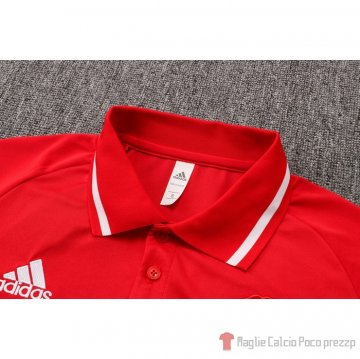 Maglia Polo Manchester United 2021-22 Rosso