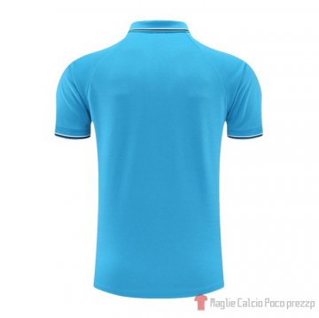 Maglia Polo Marsiglia 2022-23 Blu