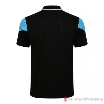 Maglia Polo Marsiglia 21-22 Nero