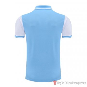 Maglia Polo Marsiglia 22-23 Blu E Bianco