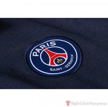 Maglia Polo Paris Saint-Germain 2020/2021 Blu e Rosso