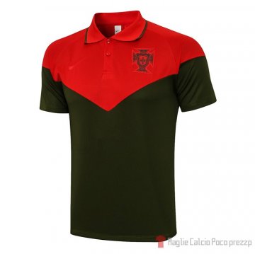 Maglia Polo Portogallo 2021 Nero Maglia Polo Portogallo 2021 Nero