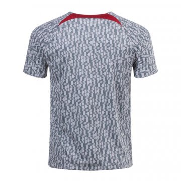 Maglia Pre-partita Del Liverpool 2022 Gris Oscuro