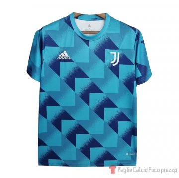 Maglia Pre-partita Juventus 2022 Azul Maglia Pre-partita Juventus 2022 Azul