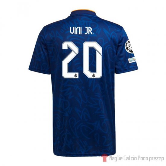 Maglia Real Madrid Giocatore Vini Jr. Away 21-22 - Clicca l'immagine per chiudere