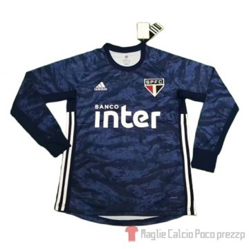 Maglia Sao Paulo Portiere Manica Lunga 2019/2020 Blu