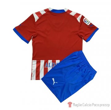 Maglia Sporting De Gijon Home Bambino 22-23