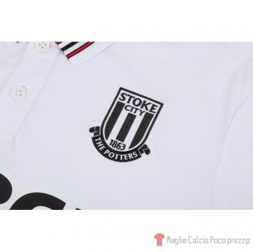 Maglia Stoke City Away 22-23 Blanco