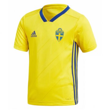 Maglia Svezia home bambino 2018