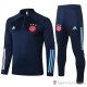 Tuta Da Track Felpa Ajax Bambino 20-21 Blu