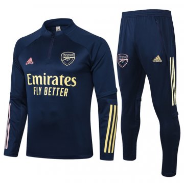 Tuta Da Track Felpa Arsenal Bambino 20-21 Blu