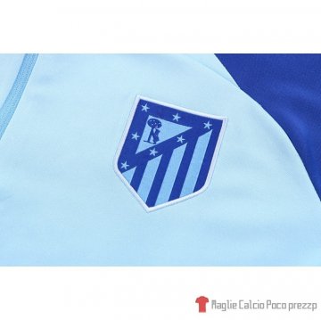 Tuta Da Track Felpa Atletico Madrid 2022-23 Blu