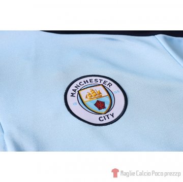 Tuta Da Track Felpa Manchester City 20-21 Blu