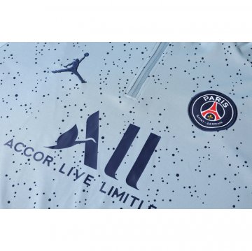 Tuta Da Track Felpa Paris Saint-germain Jordan 21-22 Grigio