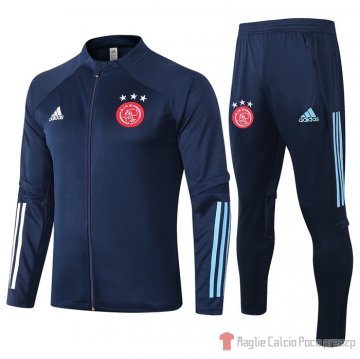 Tuta Da Track Giacca Ajax Bambino 20-21 Blu