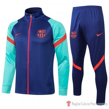 Tuta Da Track Giacca Barcellona 21-22 Blu Tuta Da Track Giacca Barcellona 21-22 Blu