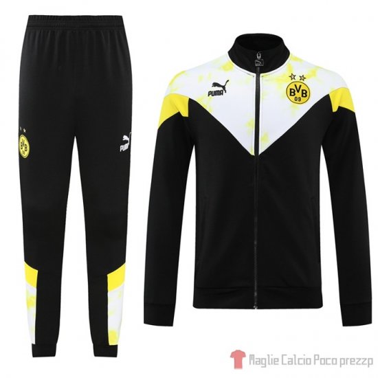 Tuta Da Track Giacca Borussia Dortmund 22-23 Nero - Clicca l'immagine per chiudere