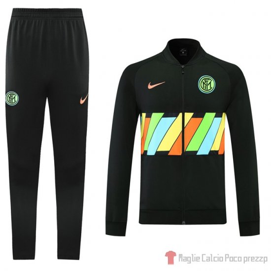 Tuta Da Track Giacca Inter 2021 Nero - Clicca l'immagine per chiudere