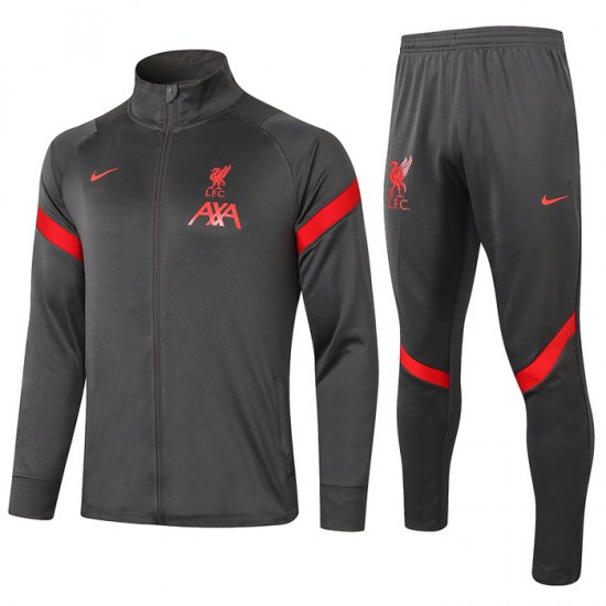 Tuta Da Track Giacca Liverpool Bambino 20-21 Grigio - Clicca l'immagine per chiudere