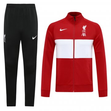 Tuta Da Track Giacca Liverpool Bambino 20-21 Rosso E Bianco Tuta Da Track Giacca Liverpool Bambino 20-21 Rosso E Bianco