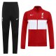 Tuta Da Track Giacca Liverpool Bambino 20-21 Rosso E Bianco