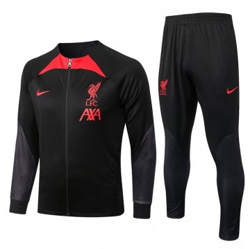 Tuta Da Track Giacca Liverpool Bambino 22-23 Nero Tuta Da Track Giacca Liverpool Bambino 22-23 Nero