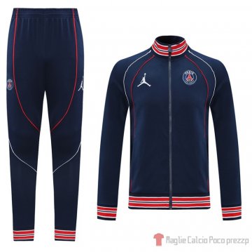 Tuta Da Track Giacca Paris Saint-germain 2021 Blu Tuta Da Track Giacca Paris Saint-germain 2021 Blu