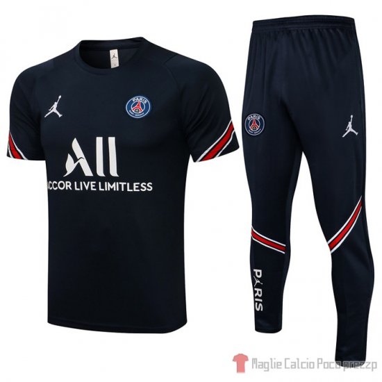 Tuta Da Track Paris Saint-germain Manica Corta 2021-22 Blu - Clicca l'immagine per chiudere