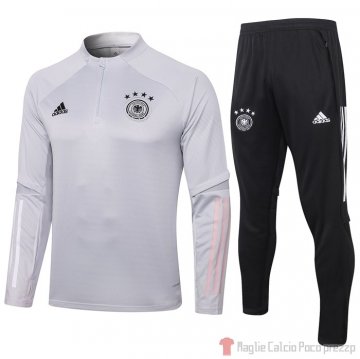 Tuta da Track Felpa Germania 2020/2021 Grigio Tuta da Track Felpa Germania 2020/2021 Grigio