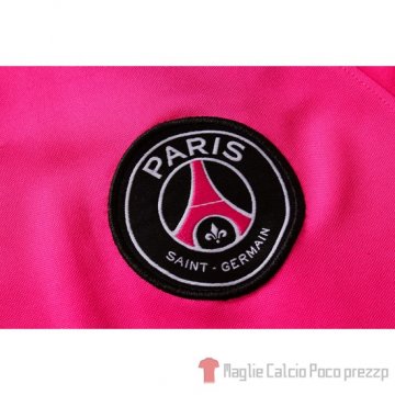 Tuta da Track Paris Saint-Germain Manica Corta 2019/2020 Rosa