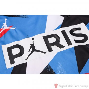 Tuta da Track Paris Saint-Germain Manica Corta 2020/2021 Blu