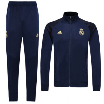 Tuta da Track Real Madrid 2019/2020 Blu Oscuro Tuta da Track Real Madrid 2019/2020 Blu Oscuro
